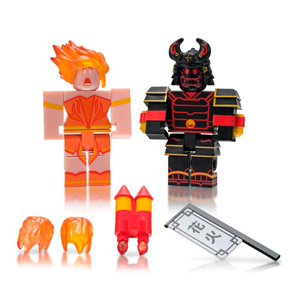 

Набор фигурок Jazwares Roblox Heroes of Robloxia Ember & Midnight shogun (ROG0121)