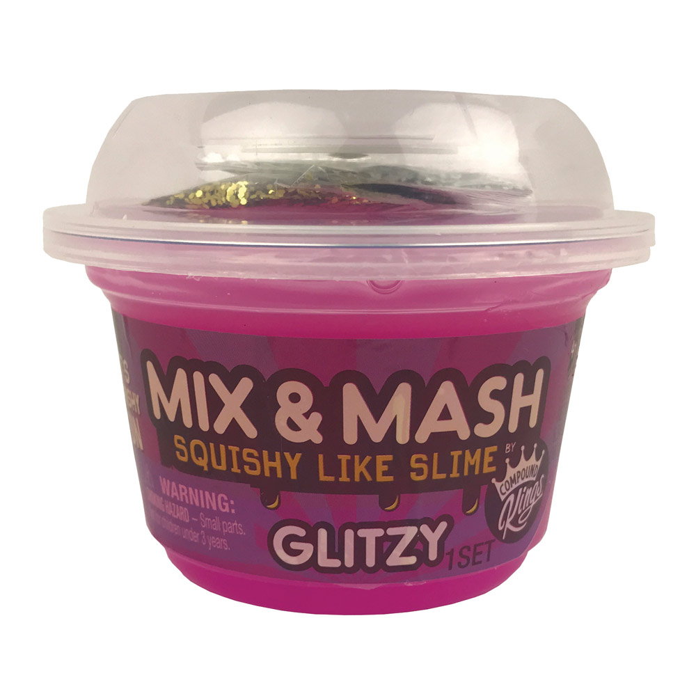 

Слайм Compound kings Mix&Mash Glitzy 180 г (110295)