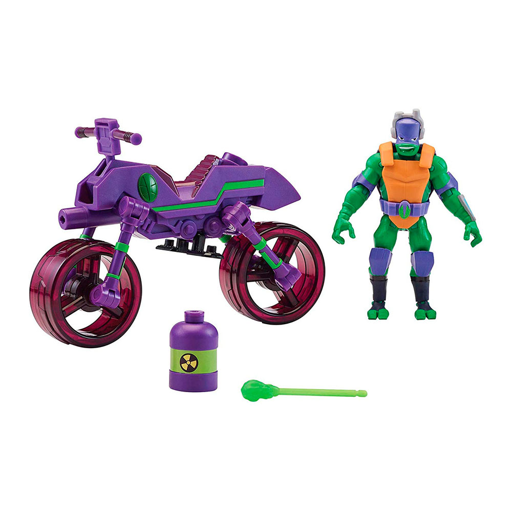 

Набор TMNT Эволюция черепашек-ниндзя Донателло с мотоциклом (82489)