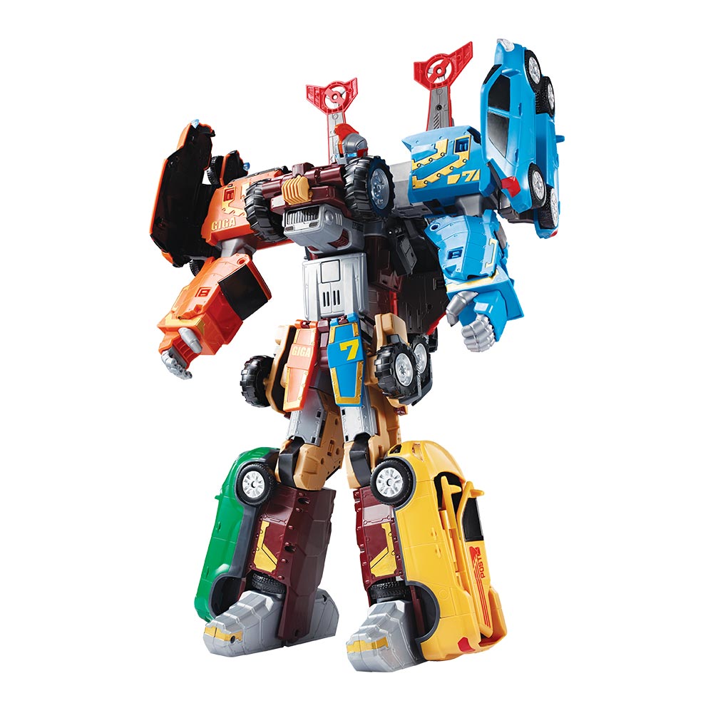

Игрушка-трансформер TOBOT S4 Giga 7 со звуком и светом (301050)