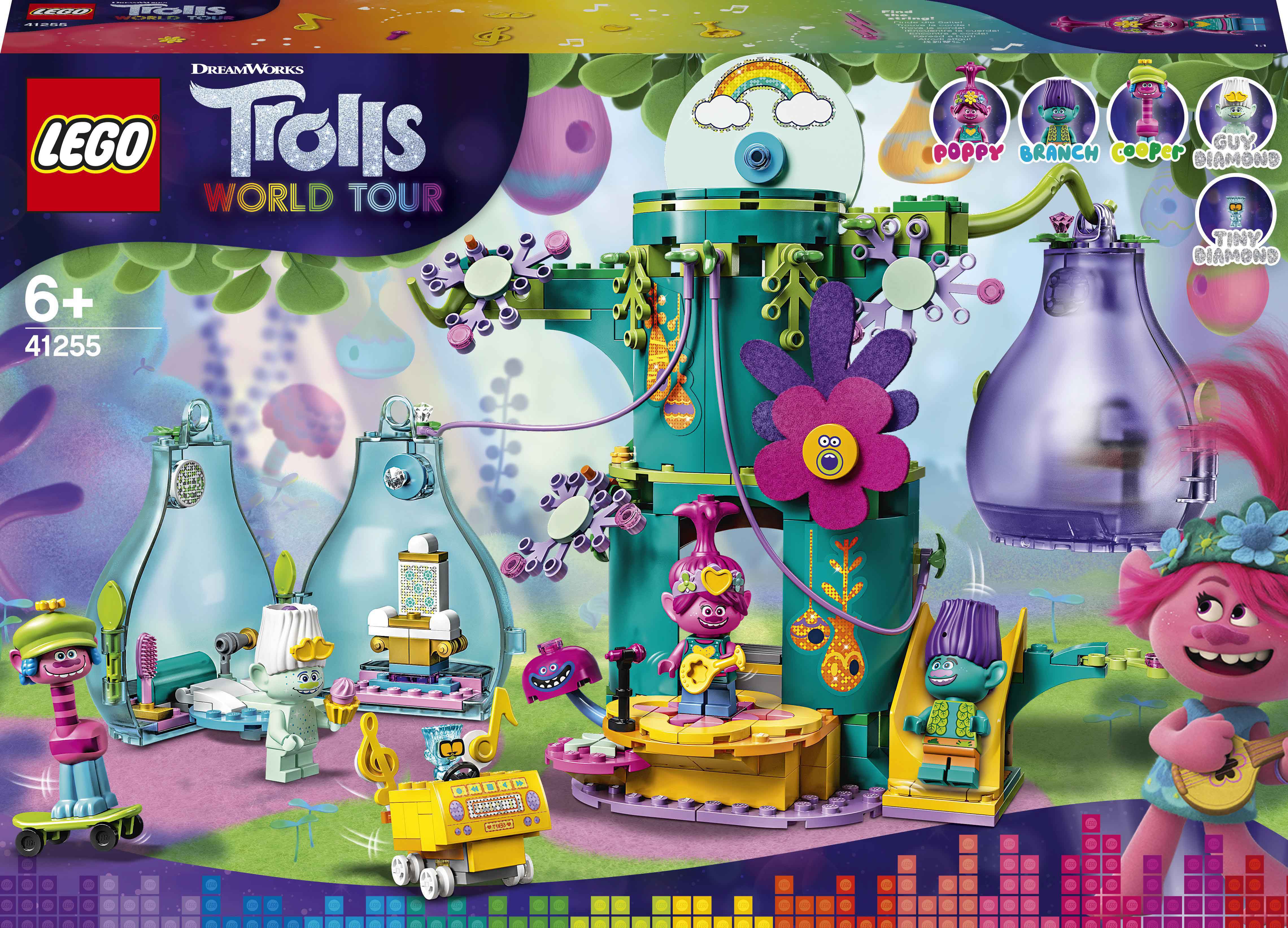 

Конструктор LEGO Trolls world tour Праздник в Поп-деревушке (41255)