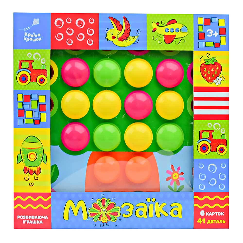 

Развивающая игрушка Країна іграшок Мозаика (KI-7061)