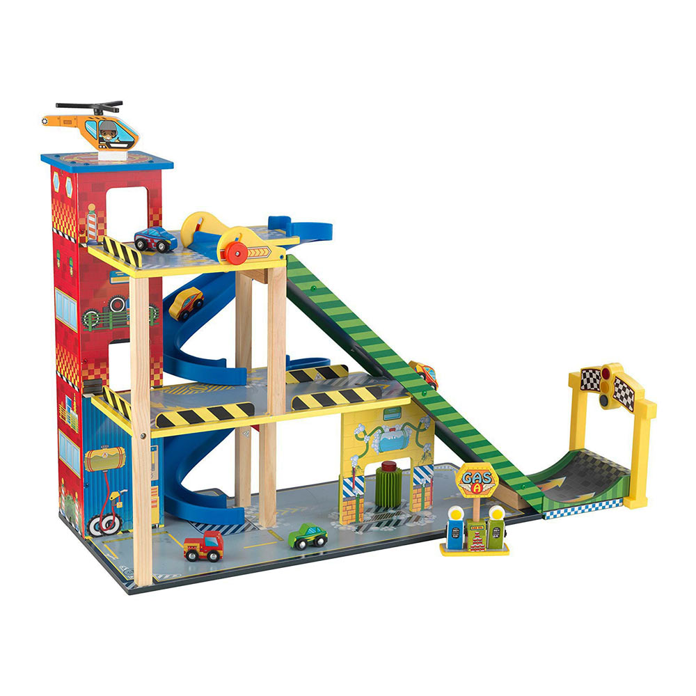 

Автотрек KidKraft Мега спуск із світловим ефектом (63267)