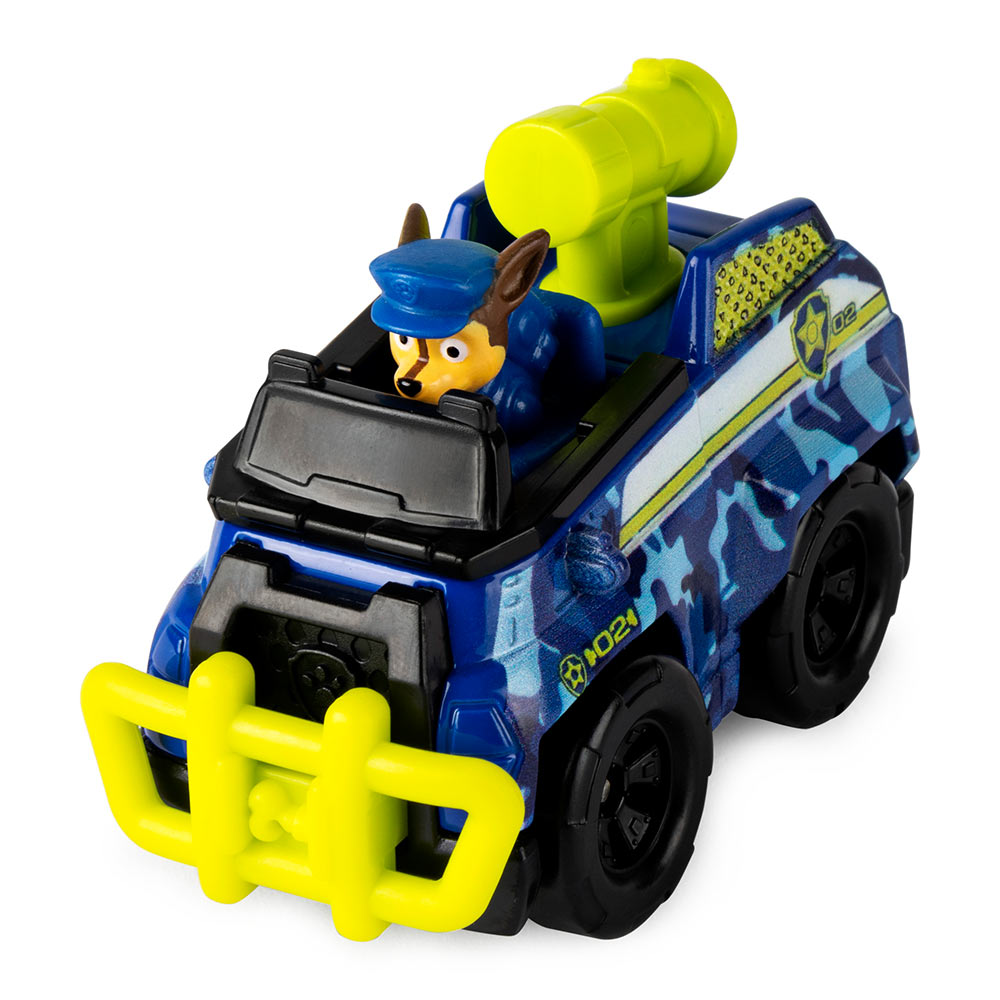 Акція на Автомобиль Paw Patrol Джунгли с фигуркой Гонщика (SM16782-15) від Будинок іграшок