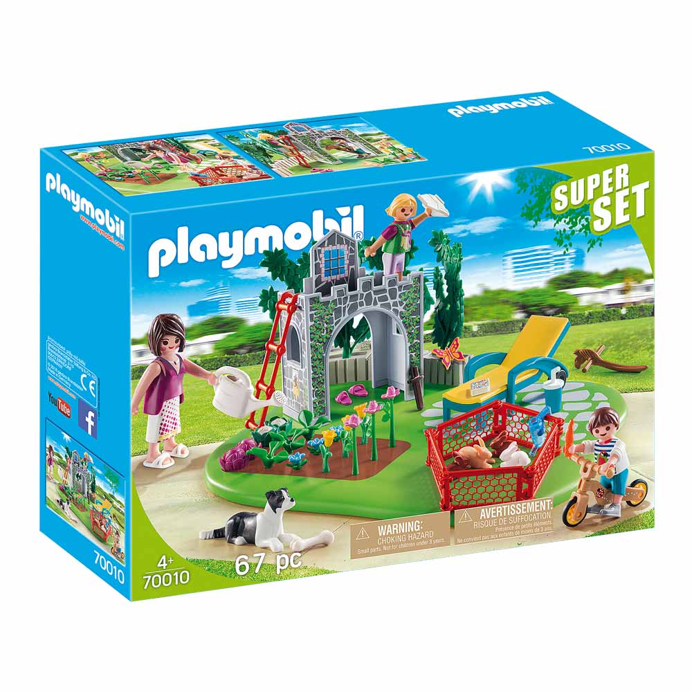 

Конструктор Playmobil Super set Семейный дворик (70010)