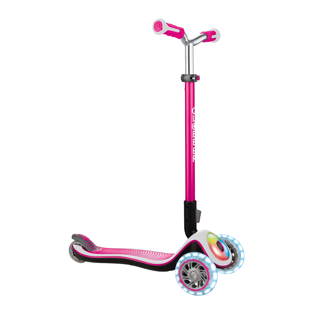 

Самокат Globber Elite prime розовый с подсветкой (444-810)
