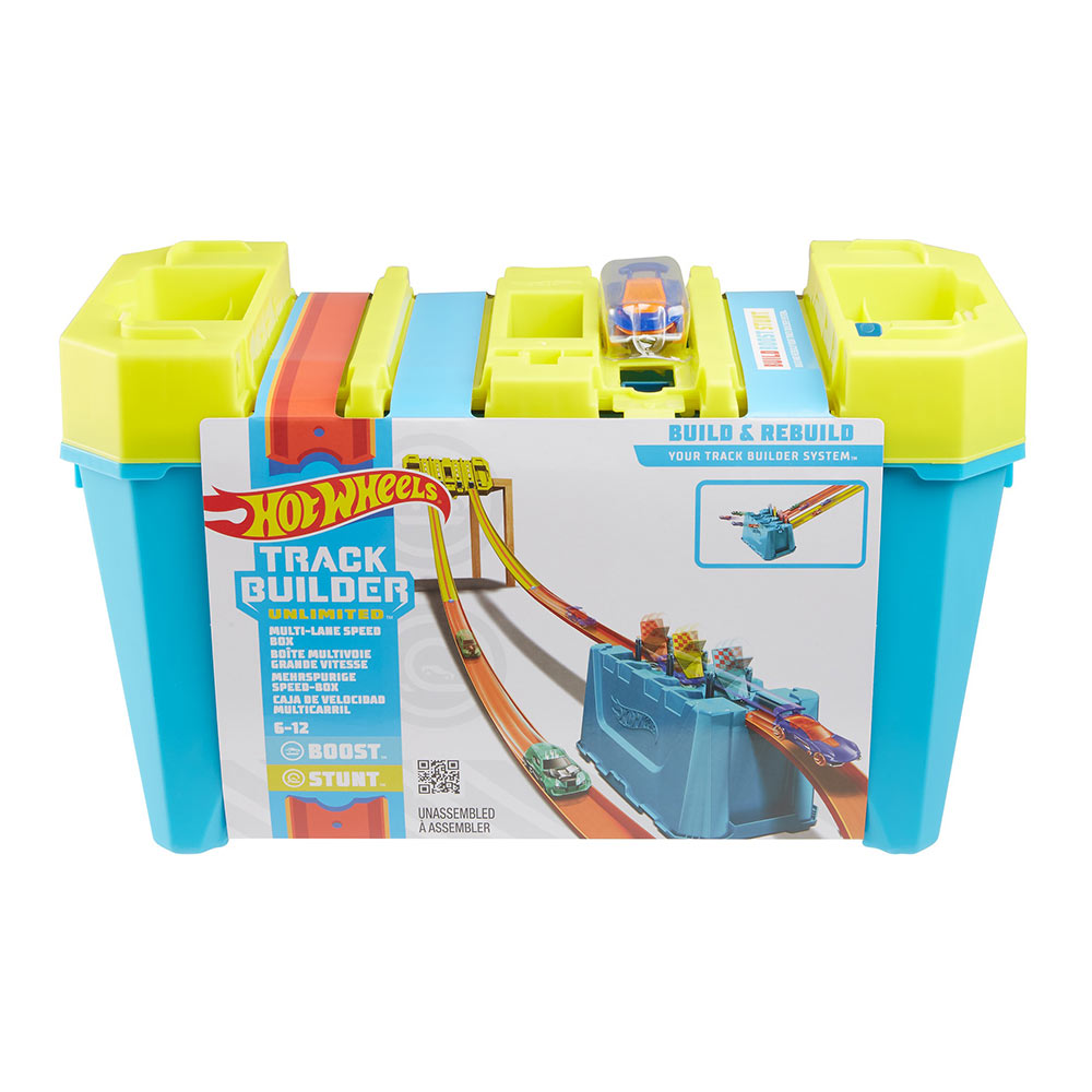 

Игровой набор Hot Wheels Track builder Грандиозные трюки (GLC95)