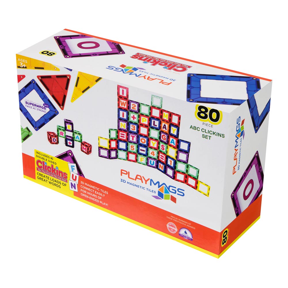 

Конструктор Playmags Магнитный набор 80 элементов (PM170)