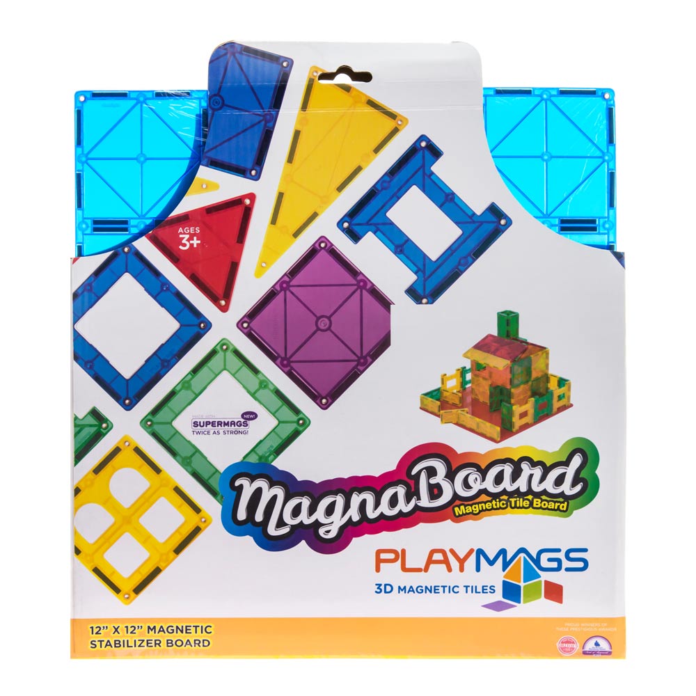 

Конструктор Playmags Магнитная платформа для строительства голубая (PM167)