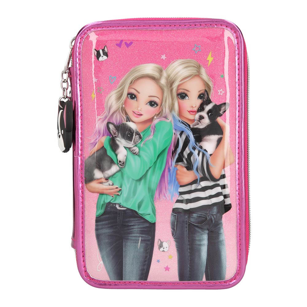 

Пенал с наполнением Top model Друзья розовый (0410689)