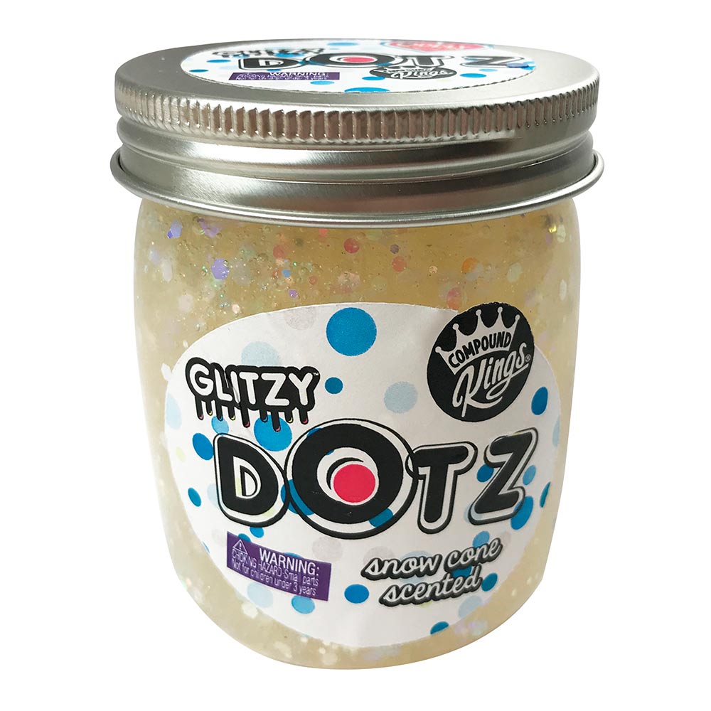 

Слайм Compound kings Glitzy Dotz с зимним ароматом 210 г (300146-6)
