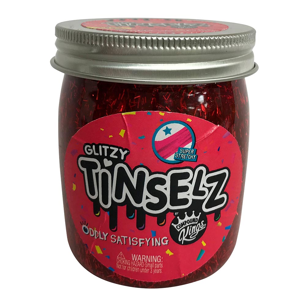 

Слайм Compound kings Glitzy Tinselz с ароматом вишни 210 г (300189-3)
