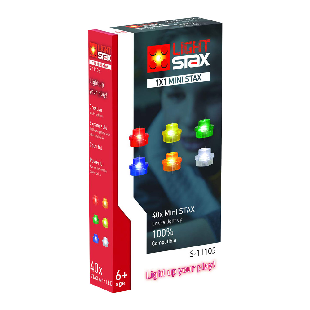 

Конструктор Light stax Мини-фонарики с LED подсветкой 40 шт (LS-S11105)