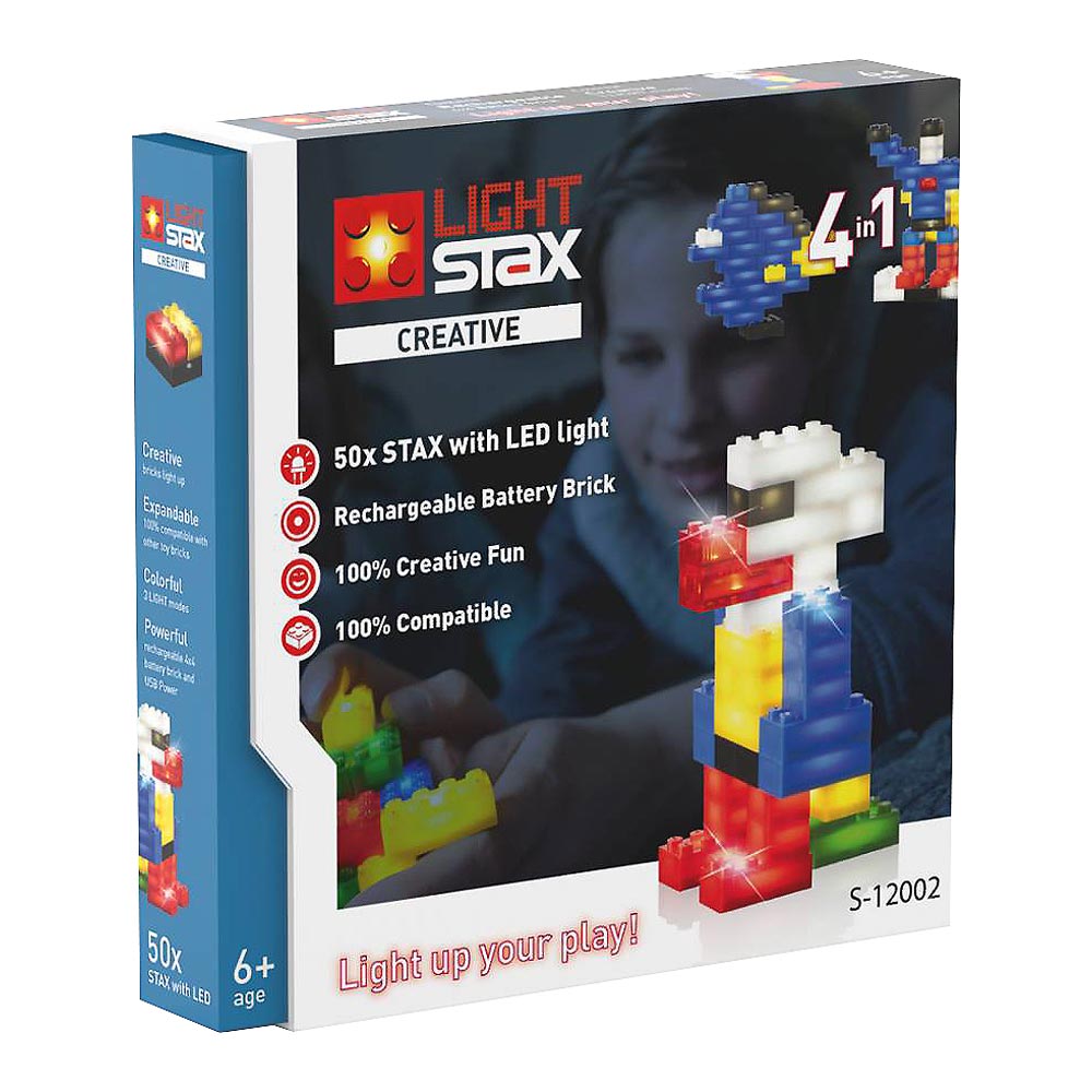 

Конструктор Light stax Креатив с LED подсветкой (LS-S12002)