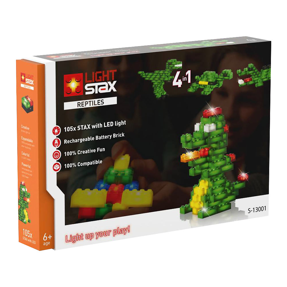 

Конструктор Light stax Рептилии с LED подсветкой (LS-S13001)