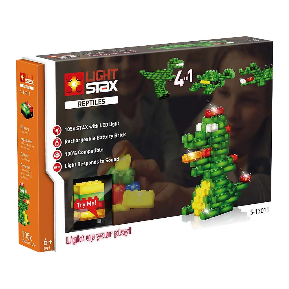 

Конструктор Light stax Рептилии V2 с эффектами (LS-S13011)