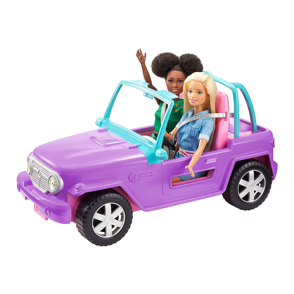 Акція на Машинка Barbie Позашляховик Барбі (GMT46) від Будинок іграшок