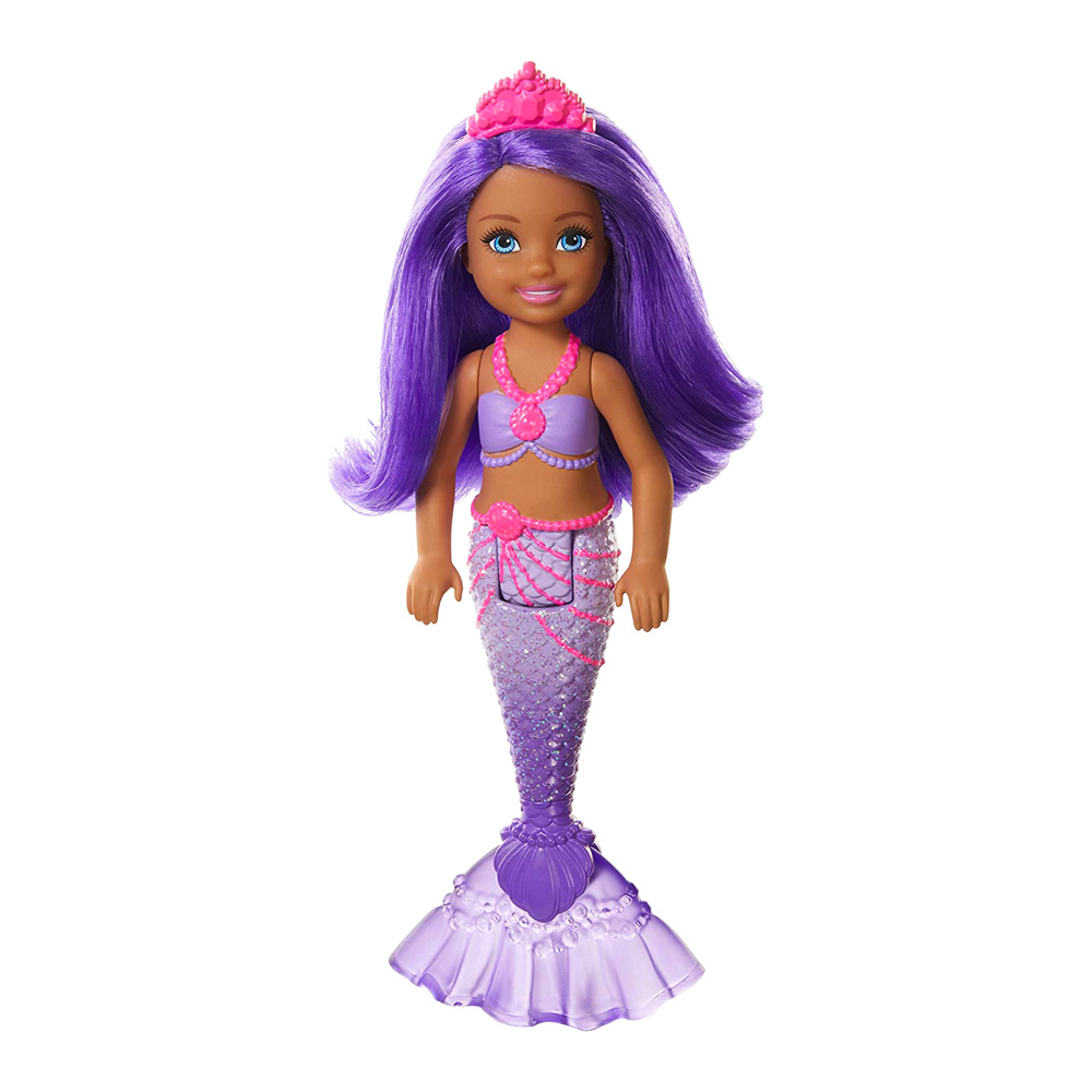 

Кукла Barbie Dreamtopia Русалочка Челси с фиолетовыми волосами (GJJ85/GJJ90)