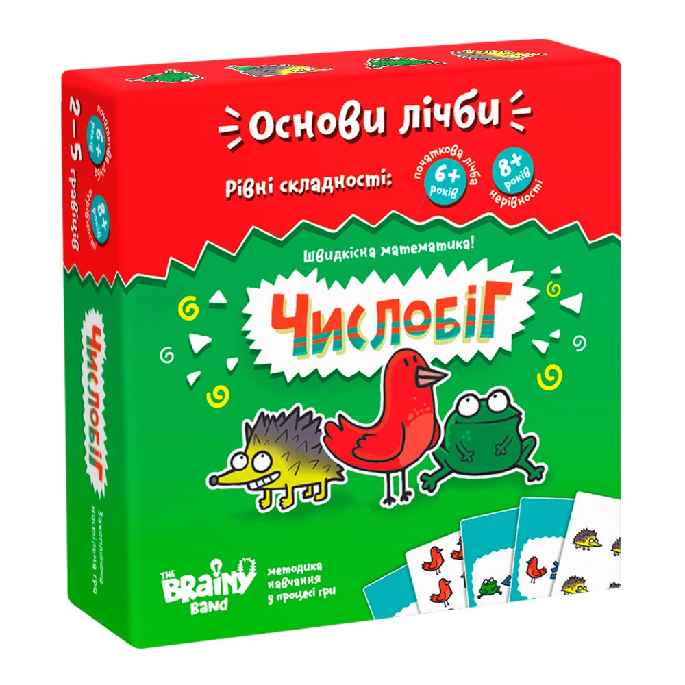 

Настольная игра Банда розумників Турбосчет на украинском языке (УКР003)