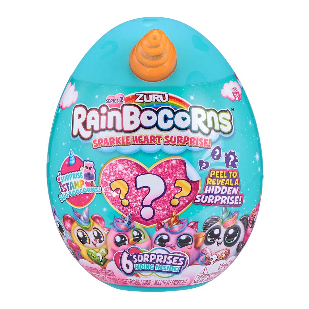 

Мягкая игрушка Rainbocorns S2 Sparkle heart Реинбокорн-B сюрприз (9214B)