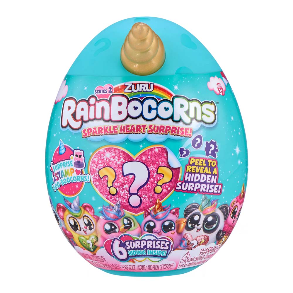 

Мягкая игрушка Rainbocorns S2 Sparkle heart Реинбокорн-D сюрприз (9214D)