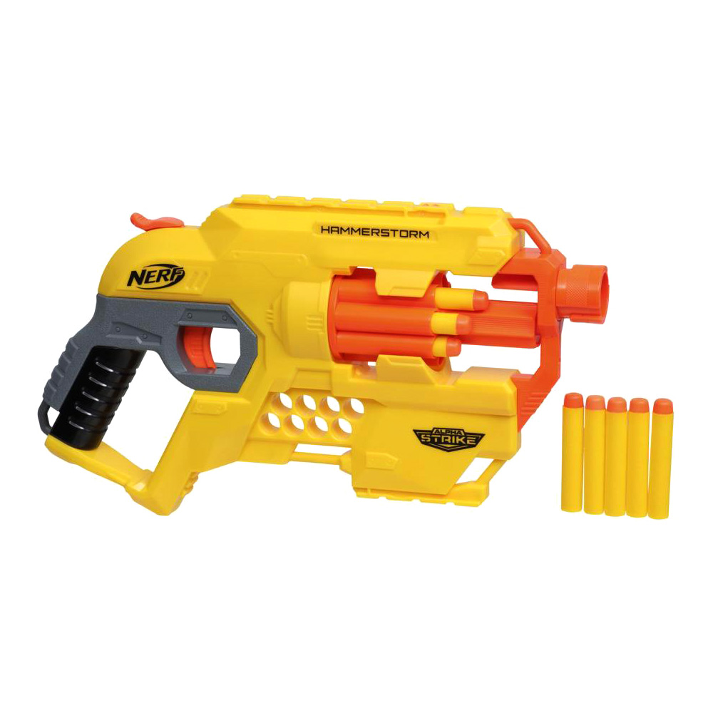 

Игрушечный бластер Nerf Alpha strike Хаммершторм (E6748)