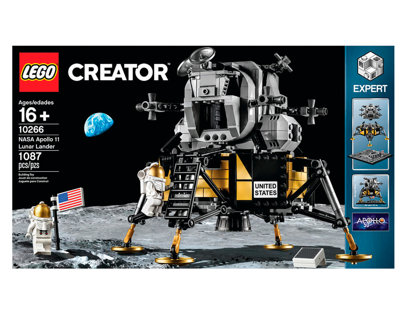 

Конструктор LEGO Creator NASA Аполлон 11 Місячний лендер (10266)