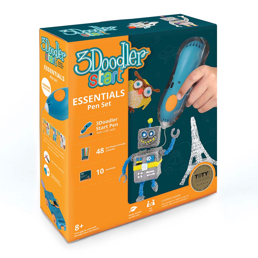 Акція на Набор 3Doodler Start Синяя ручка Креатив и 48 стержней (9SPSESSE2R) від Будинок іграшок