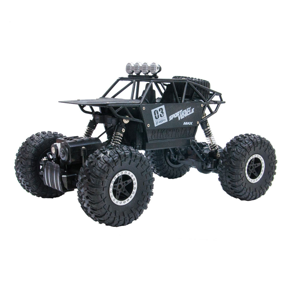 

Машинка Off-road crawler Max speed матовый черный металл 1:18 (SL-112RHMBl)