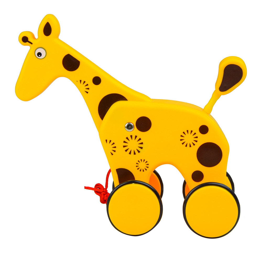 Акция на Каталка Shantou Жирафа (333) от Будинок іграшок