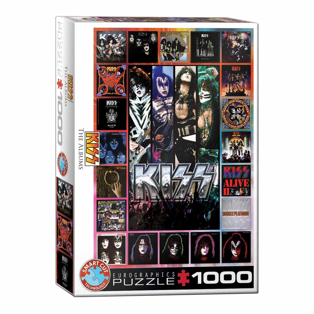 

Пазл Eurographics Альбоми KISS 1000 елементів (6000-5305)