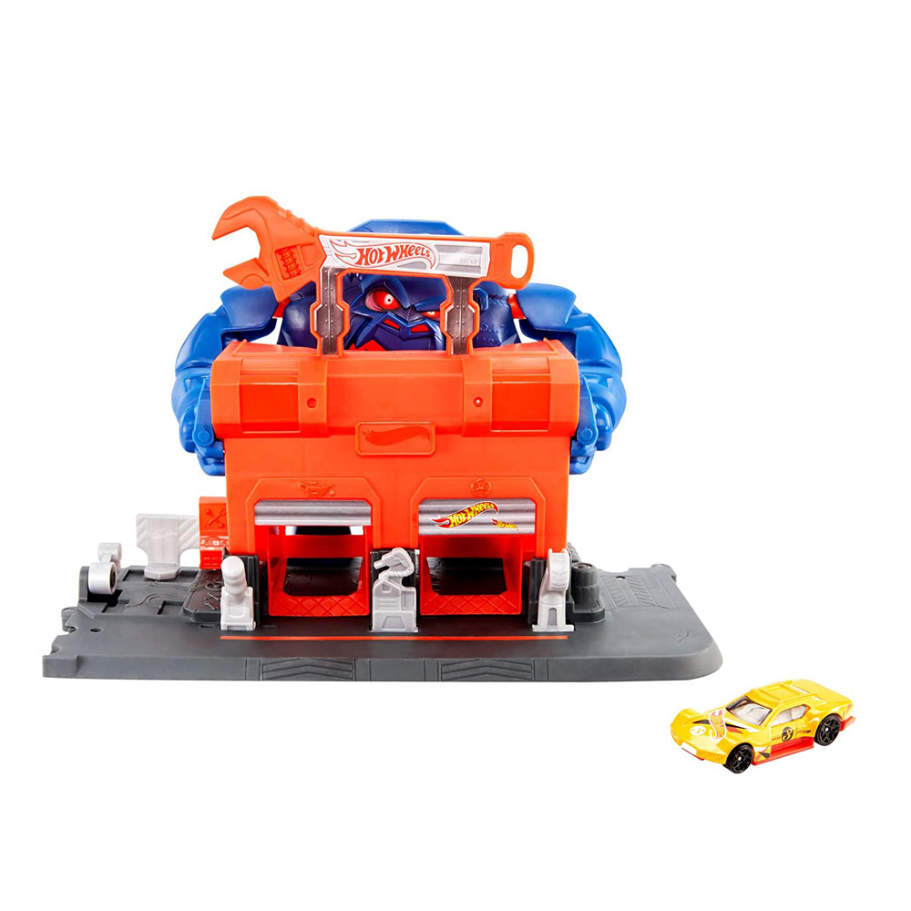 

Игровой набор Hot Wheels Чудовища в городе Атака разъяренной гориллы (FNB05/GJK89)