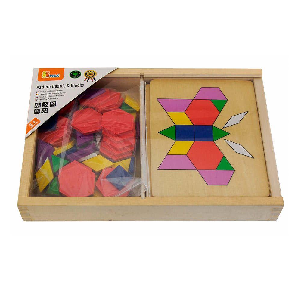 

Деревянные пазлы Viga Toys Мозаика (50029)