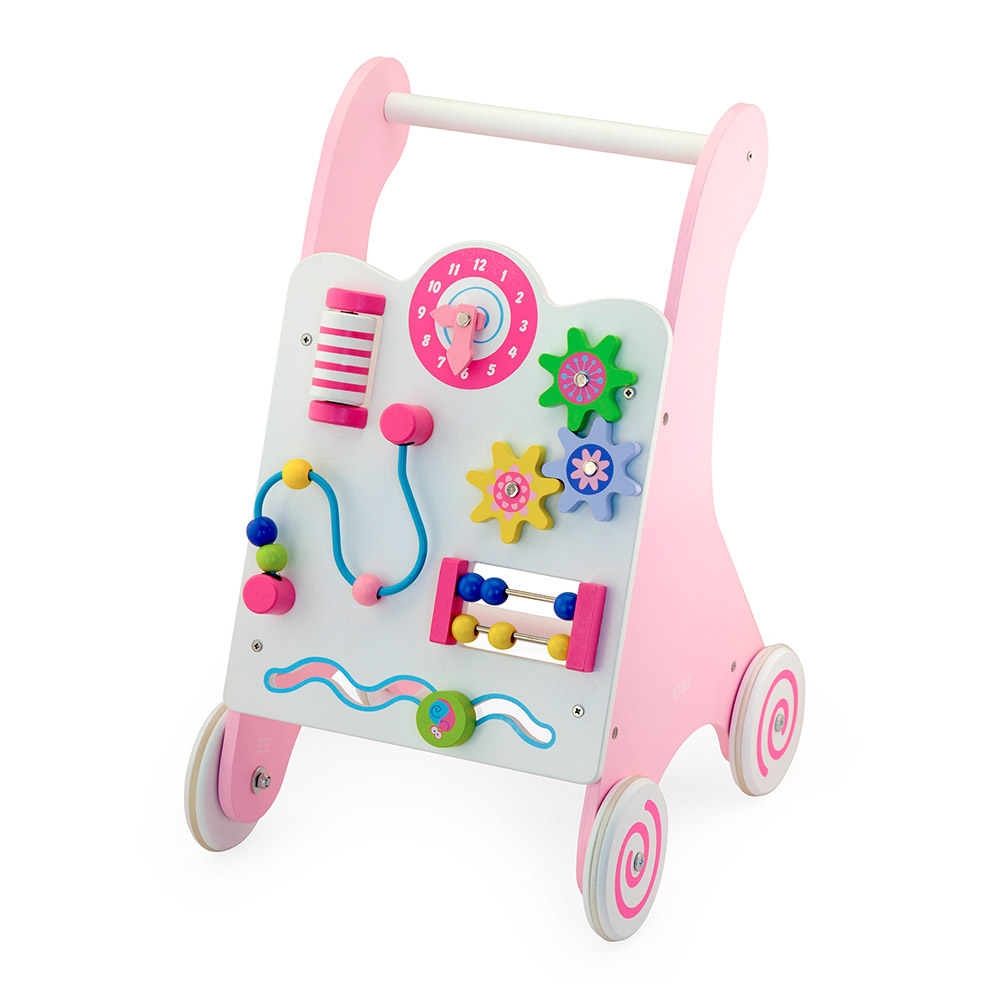 

Ходунки Viga Toys розовые (50178)