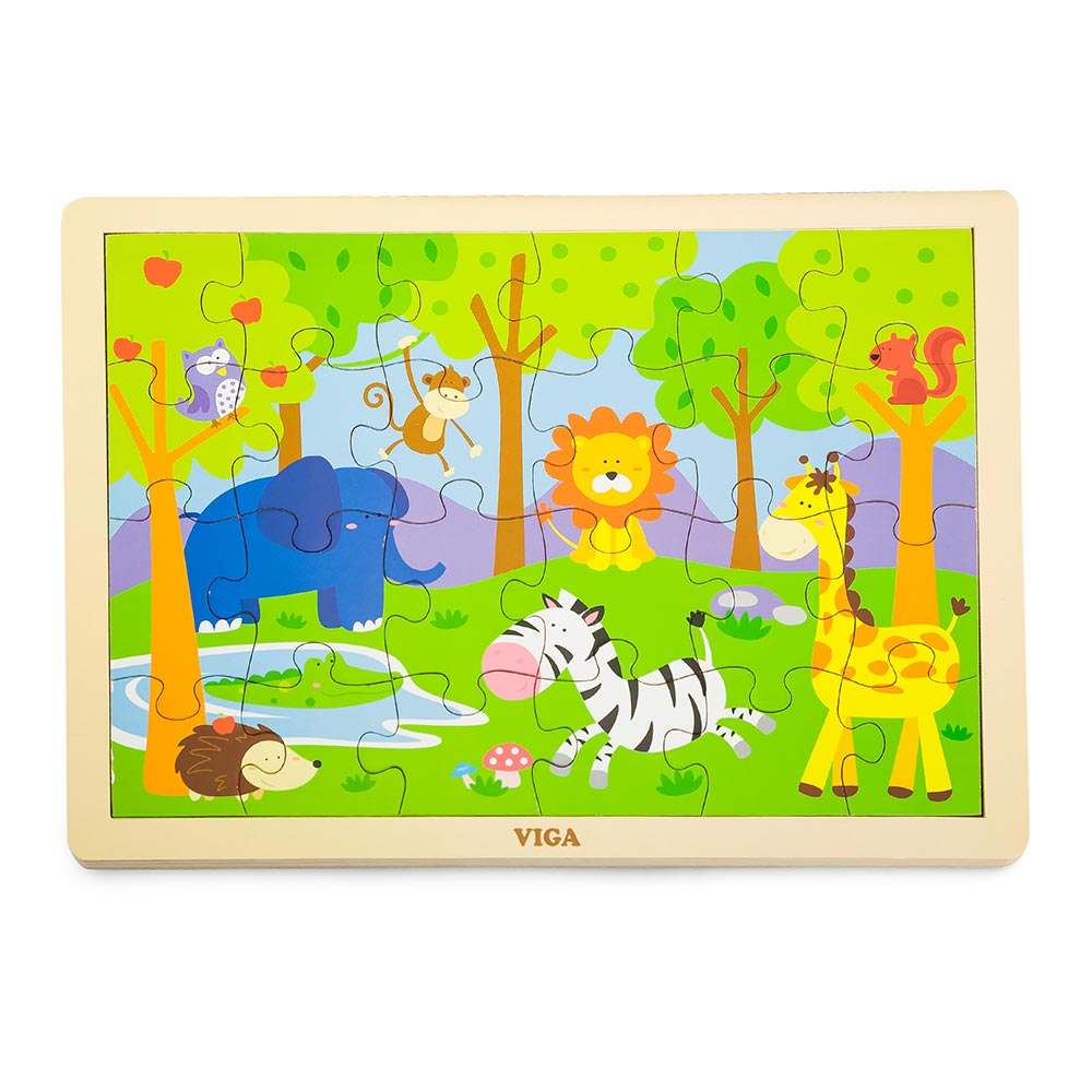 

Пазл Viga Toys Сафари 24 элемента (50198)