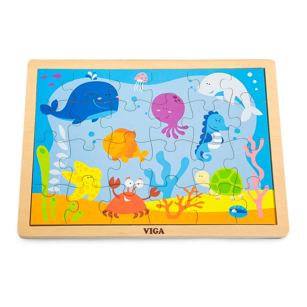 

Пазл Viga Toys Океан 24 элемента (50200)