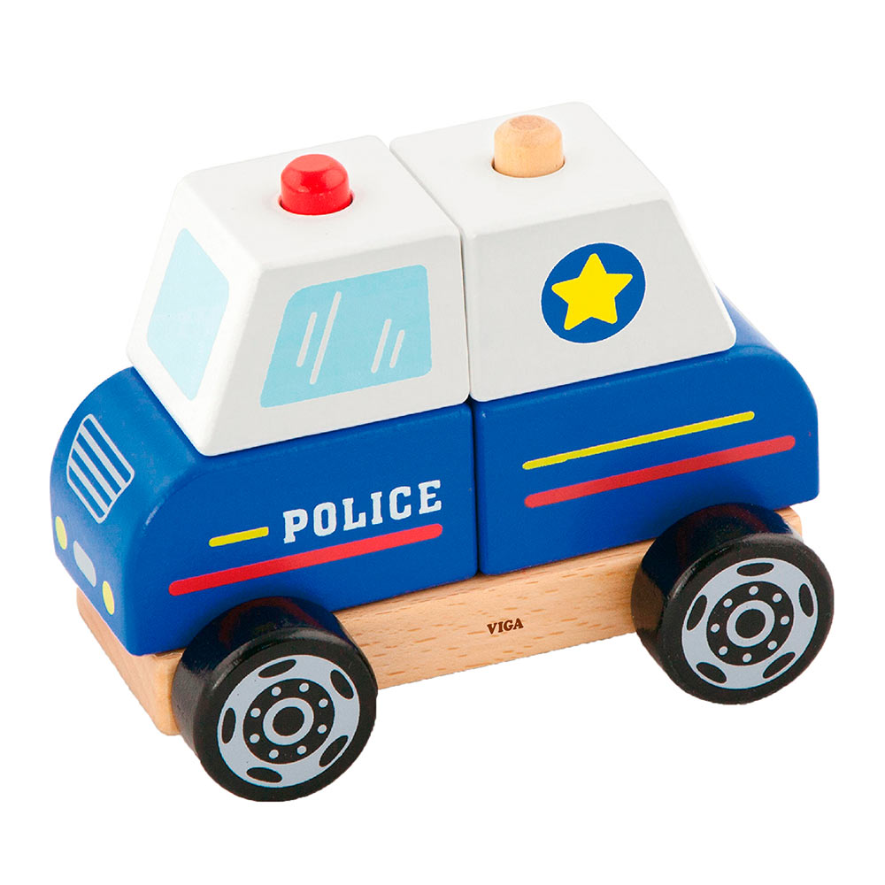 

Каталка Viga Toys Полицейская машина (50201)