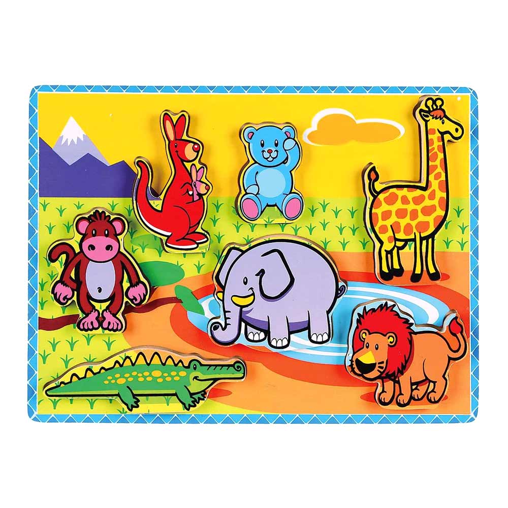 

Рамка-вкладыш Viga Toys Животные (56435)