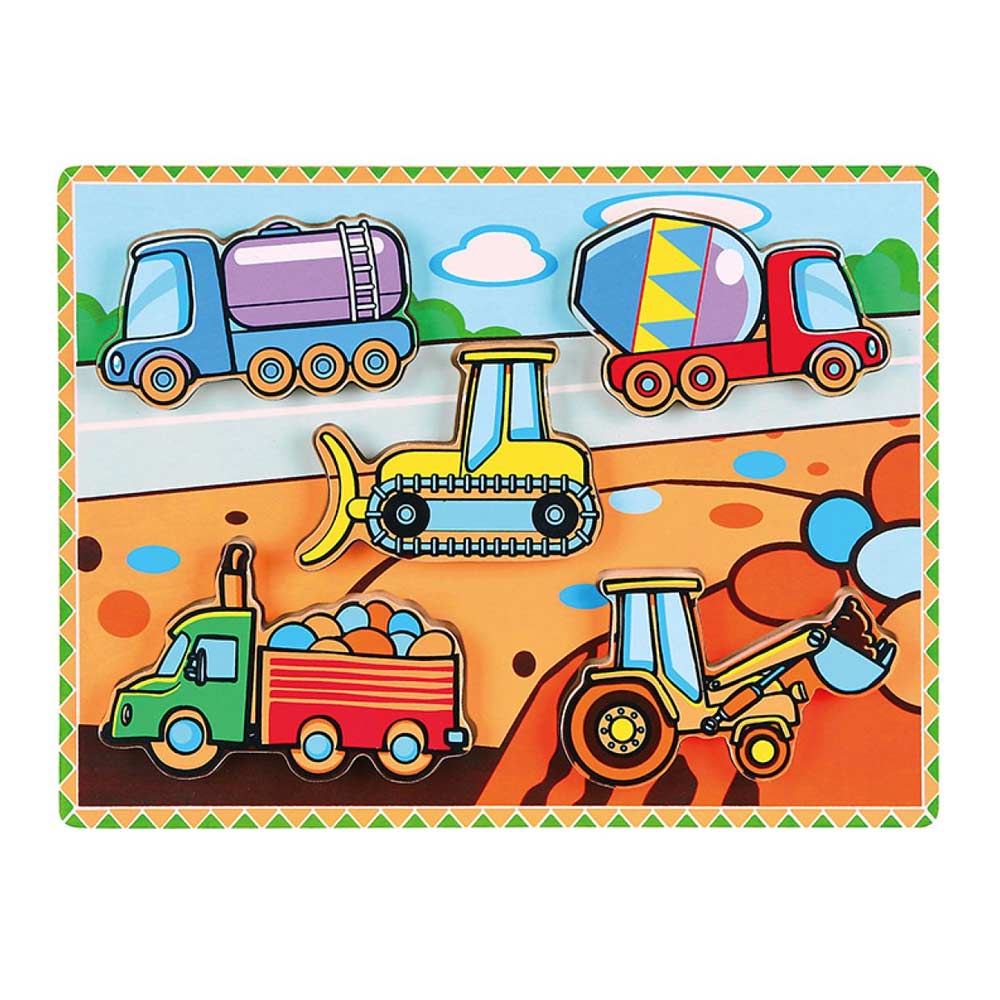 

Рамка-вкладыш Viga Toys Спецмашины (56439)