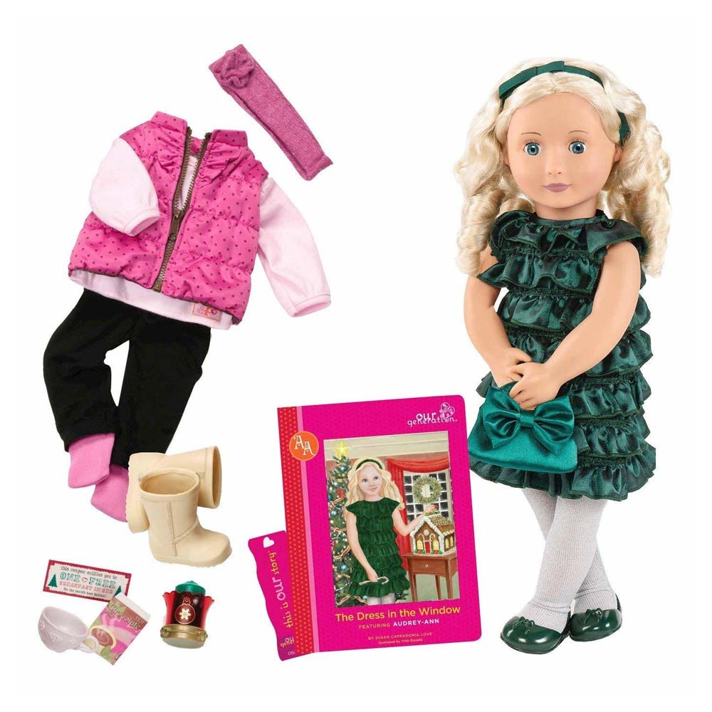 

Кукла Our Generation Deluxe Одри-Энн с книгой (BD31013ATZ)