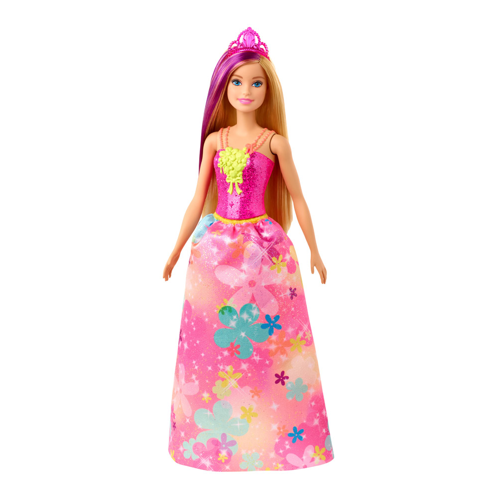 Акция на Кукла Barbie принцесса с Дримтопии с малиновыми волосами (GJK12/GJK13) от Будинок іграшок