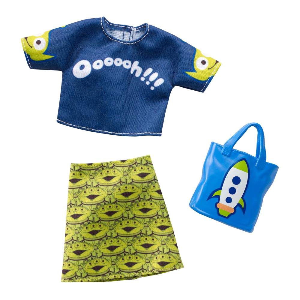 

Одежда Barbie Стильные принты юбка и топ Toystory (FYW81/FXK75)