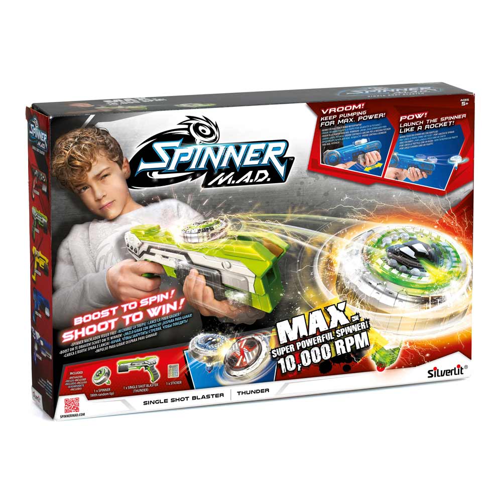 

Игрушечный набор Spinner M.A.D. бластер Молния (86302)