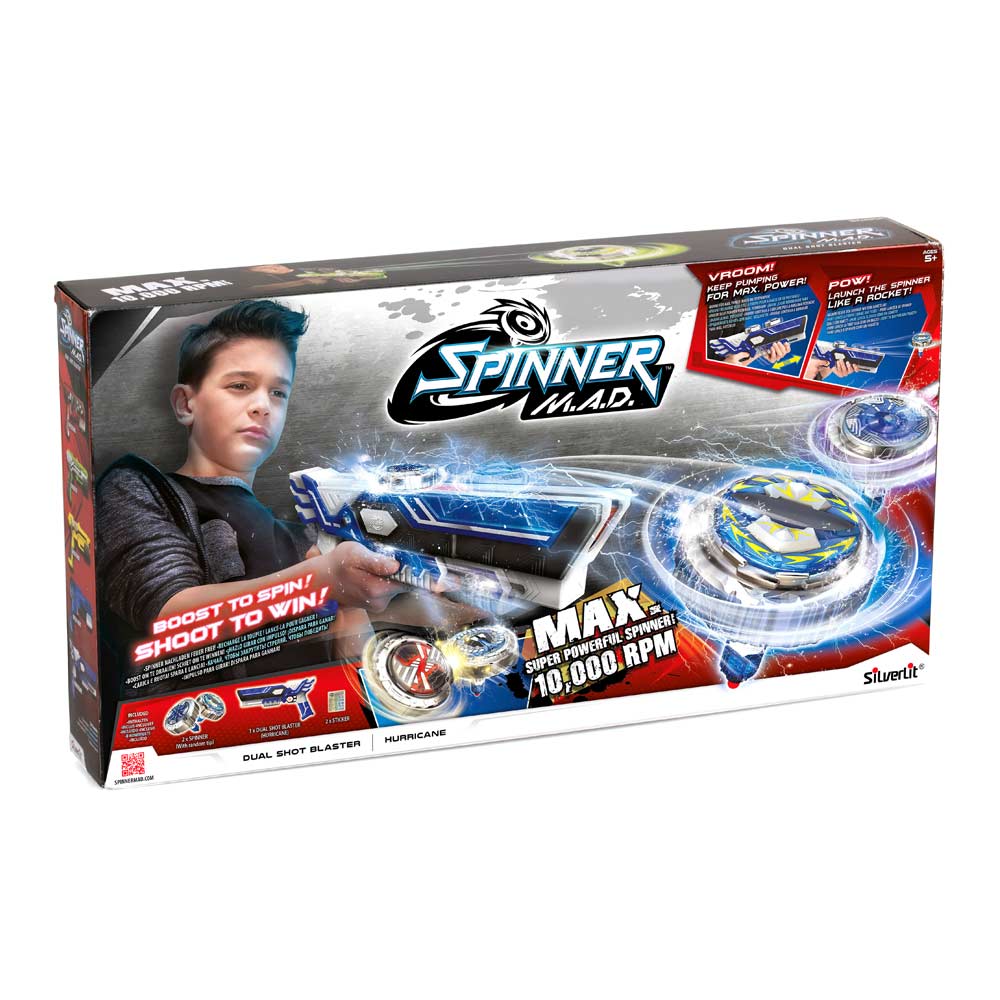 

Игрушечный набор Spinner M.A.D. бластер Ураган (86311)