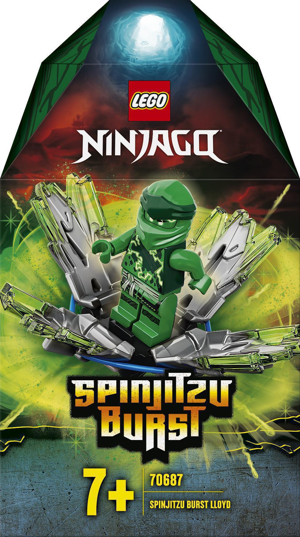 

Конструктор LEGO NINJAGO Шквал Кружитцу — Ллойд (70687)