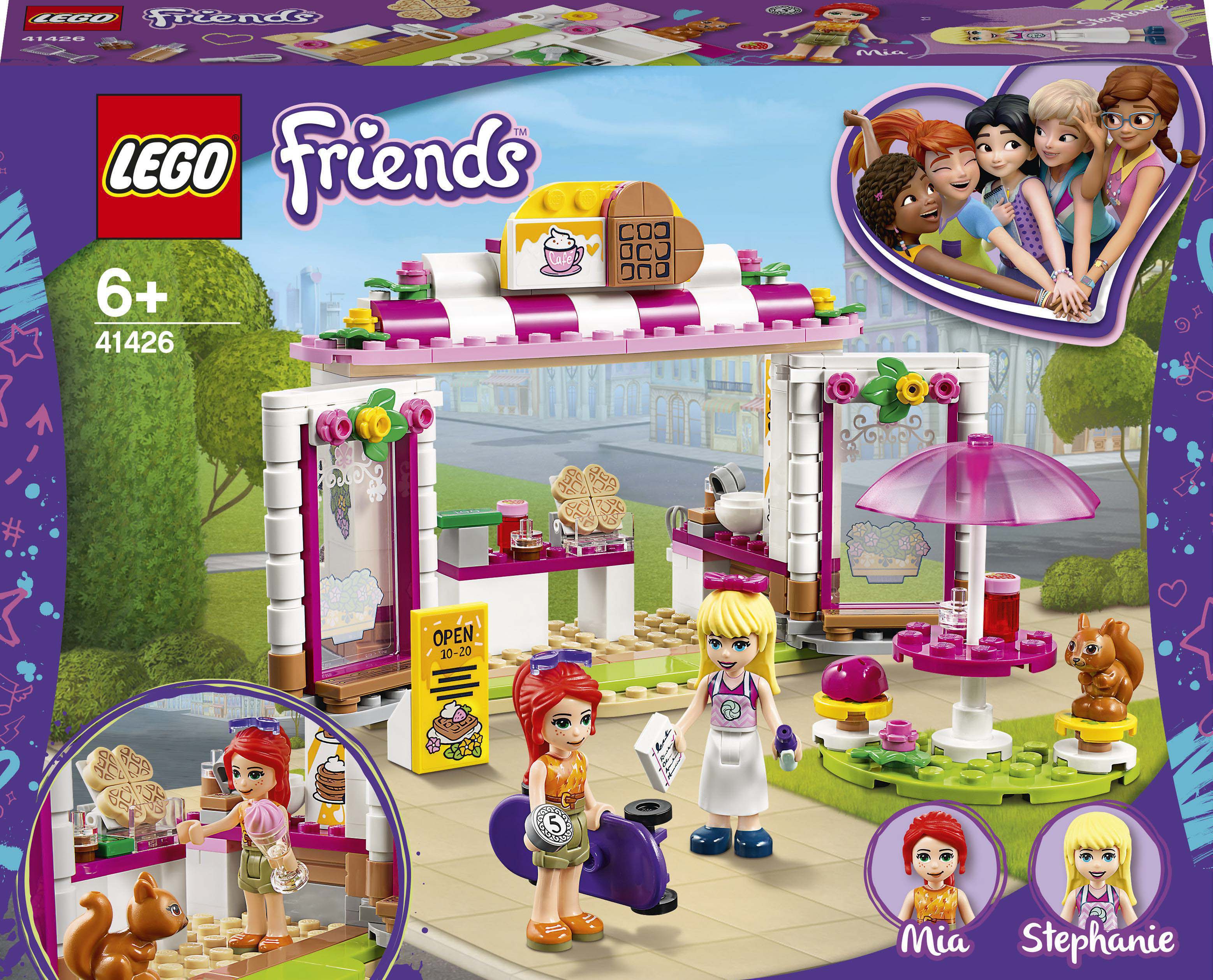 

Конструктор LEGO Friends Кафе в парке Хартлейк Сити (41426)