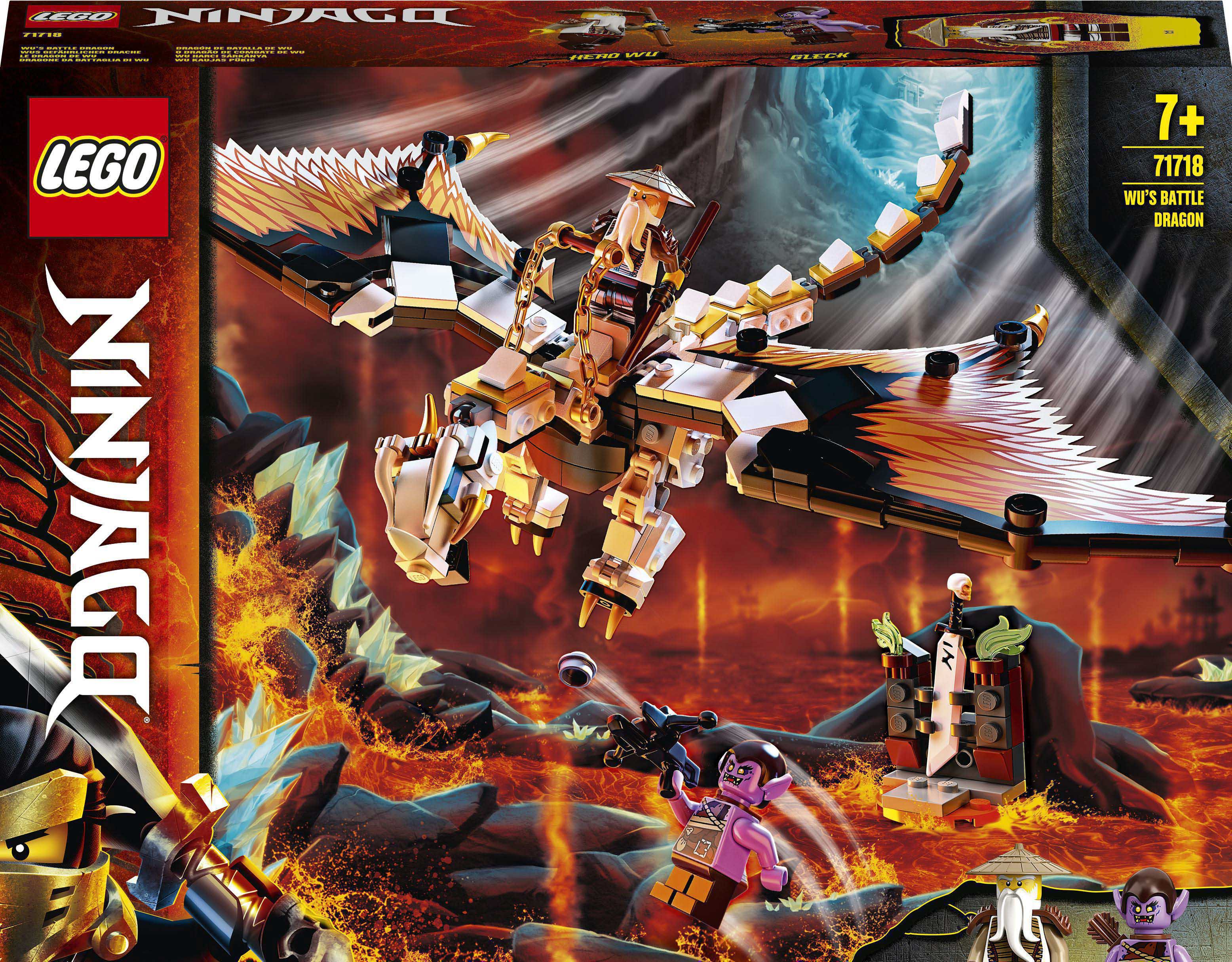 

Конструктор LEGO Ninjago Боевой дракон Ву (71718)