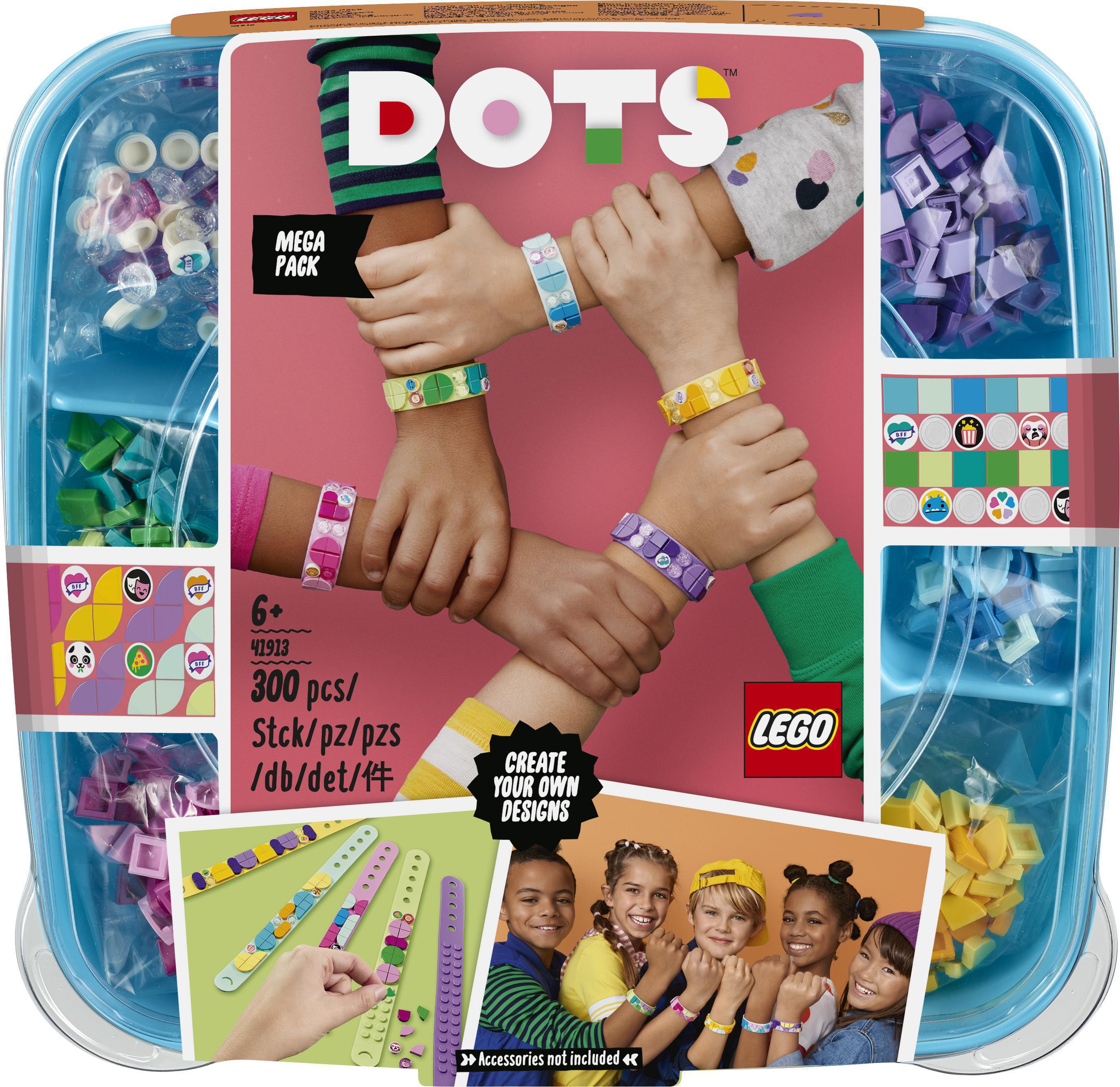 Акция на Набор LEGO DOTS Большой набор для создания браслетов (41913) от Будинок іграшок