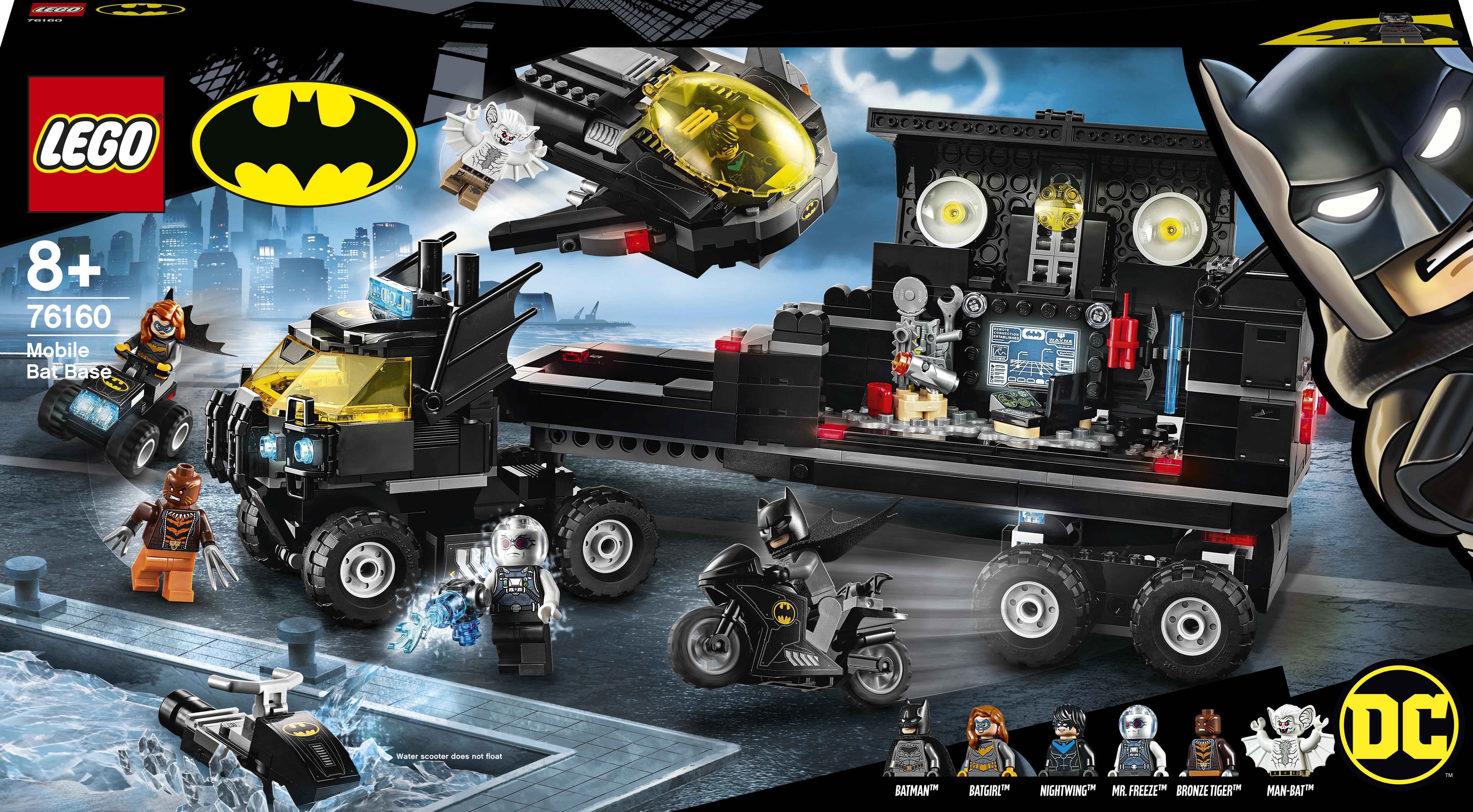 Акція на Конструктор LEGO Super Heroes DC Batman Мобильная база Бэтмена (76160) від Будинок іграшок