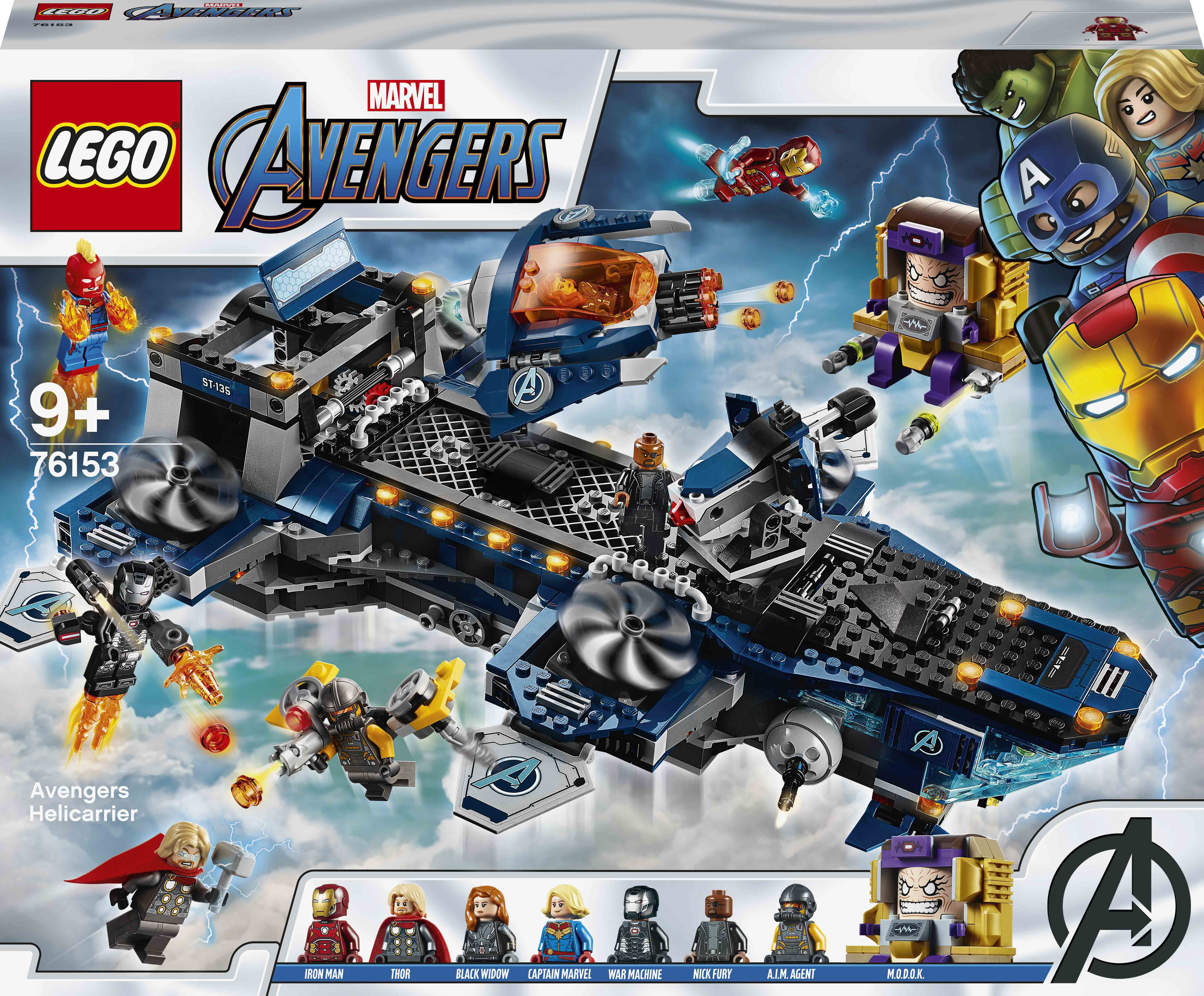 Акція на Конструктор LEGO Super Heroes Marvel Avengers Геликарриер (76153) від Будинок іграшок